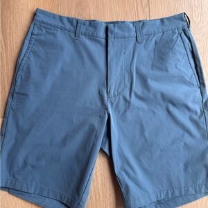 J. Crew Dusty Blue Flat Front Performance Shorts